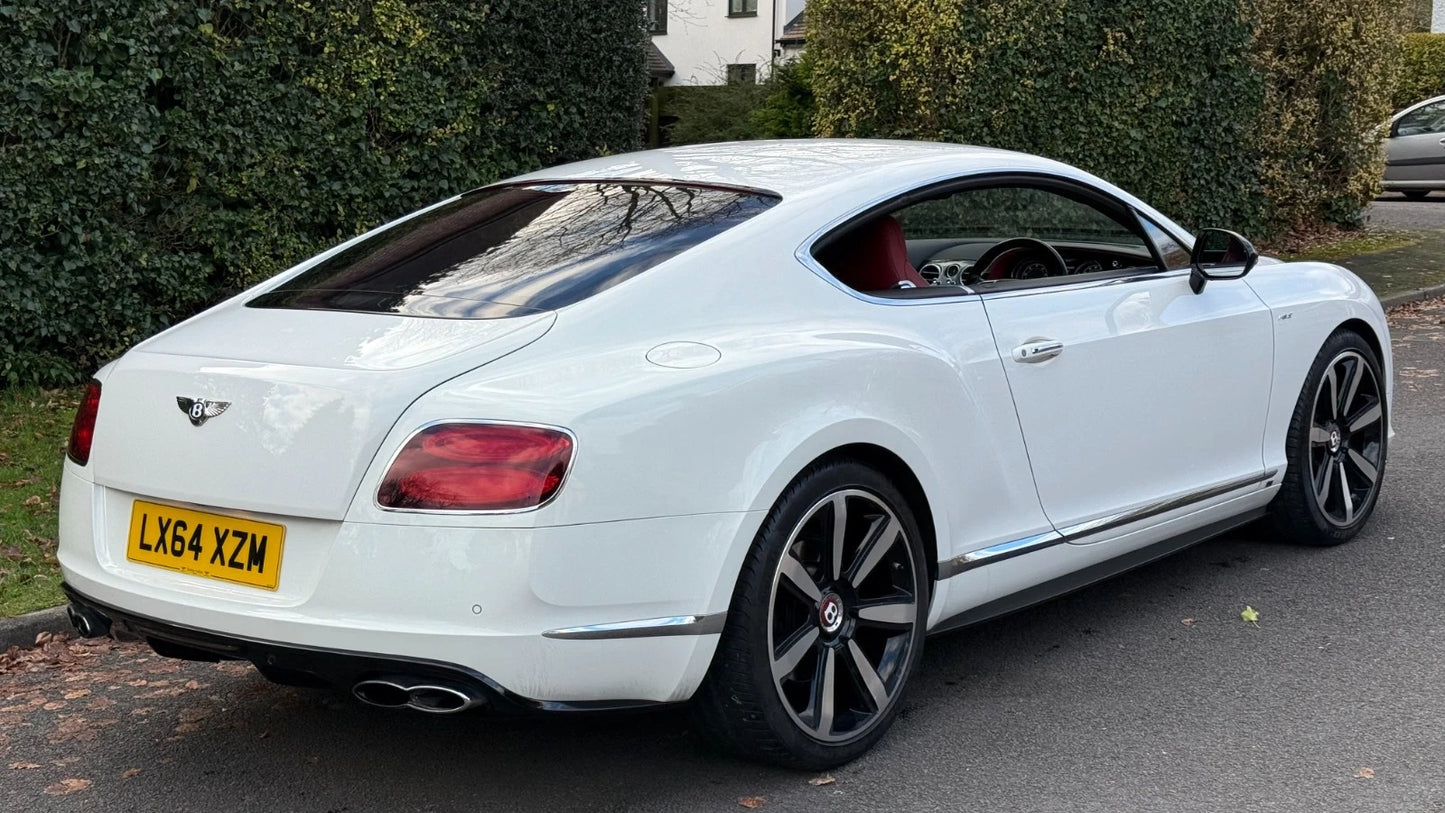 Bentley Continental 4.0 V8 GT S Auto 4WD Euro 6 2dr Petrol Automatic